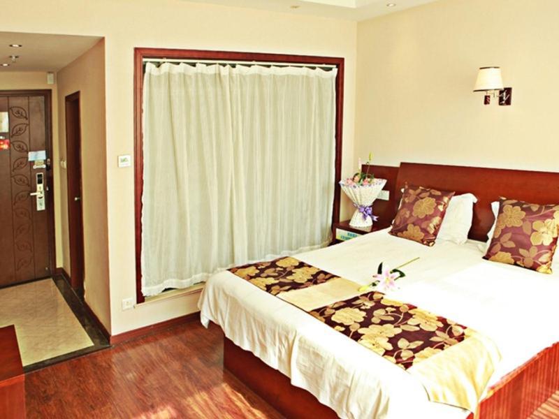 Greentree Inn Shanghai Songjiang University City New Songjiang Road Express Hotel Exterior foto