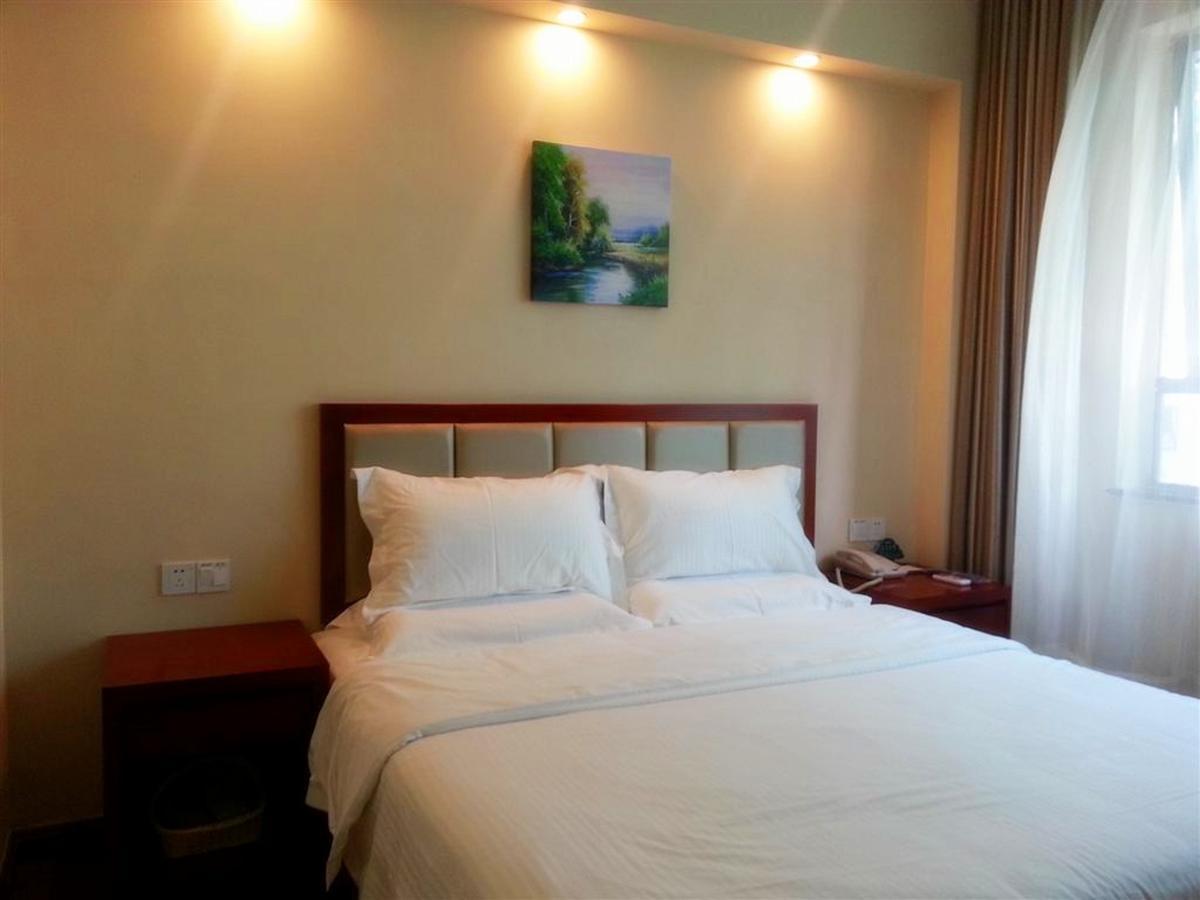 Greentree Inn Shanghai Songjiang University City New Songjiang Road Express Hotel Exterior foto