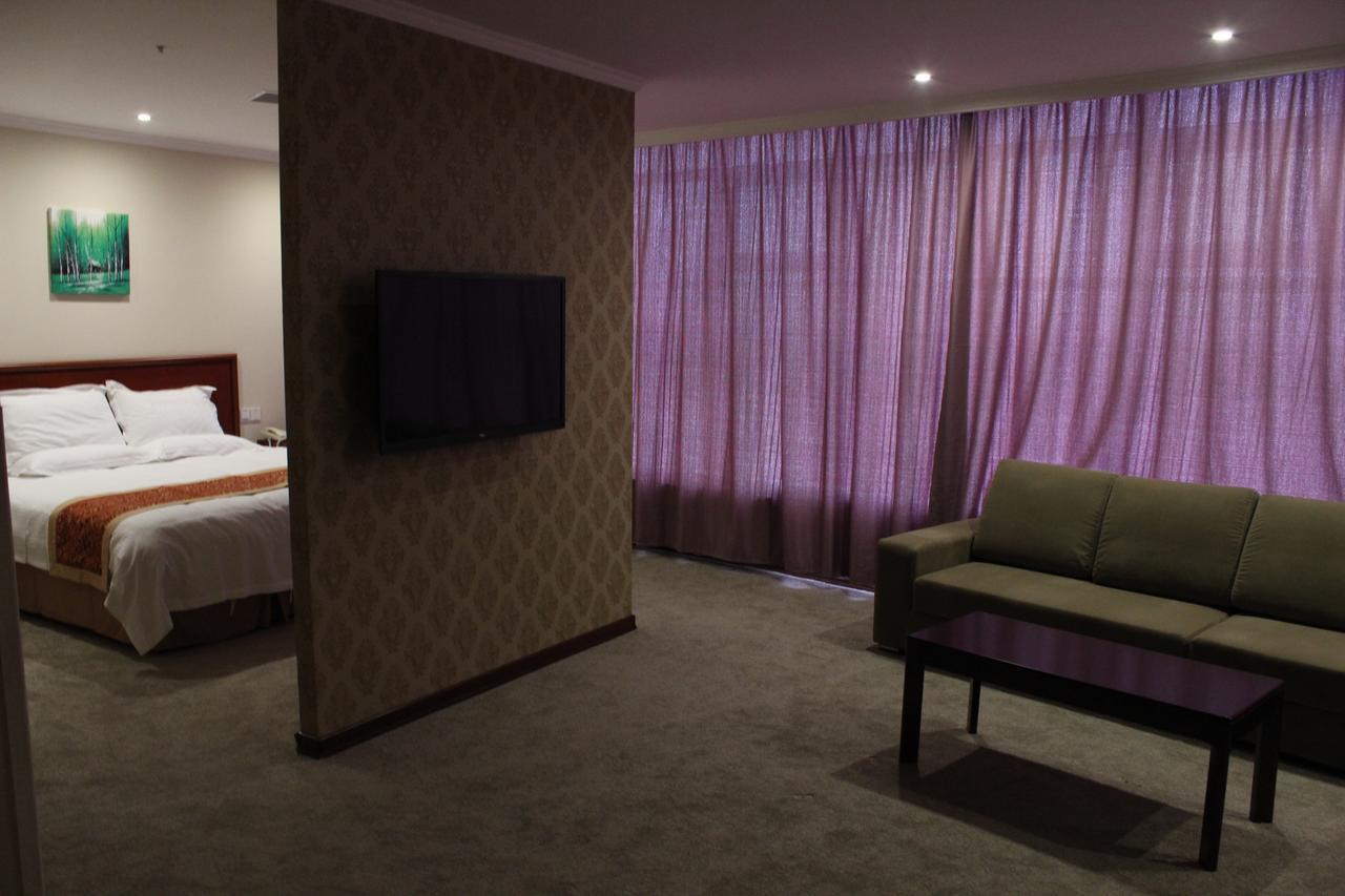 Greentree Inn Shanghai Songjiang University City New Songjiang Road Express Hotel Exterior foto
